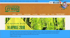 Desktop Screenshot of cerwood.it