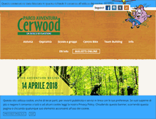 Tablet Screenshot of cerwood.it